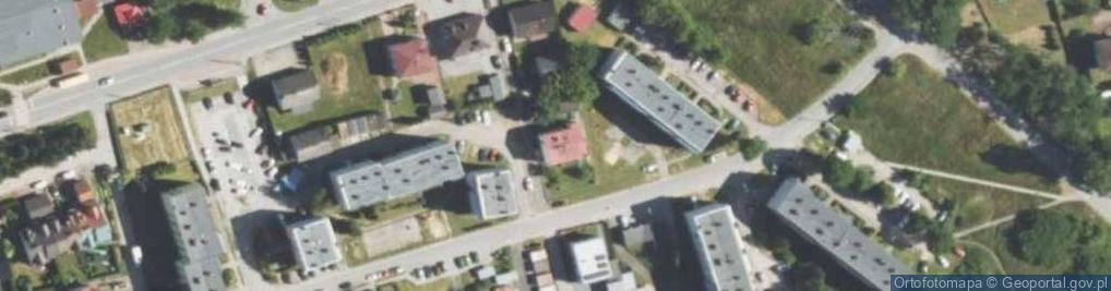 Zdjęcie satelitarne Handel Artykułami Chemicznymi Spożywczymi Papierniczymi