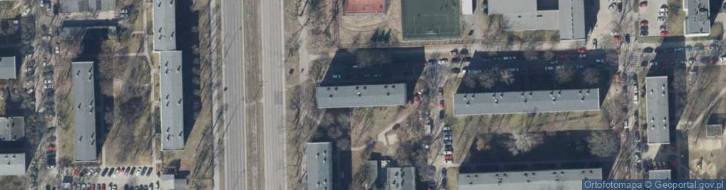 Zdjęcie satelitarne Handel Artykułami Nabiałowymi i Spożywczymi