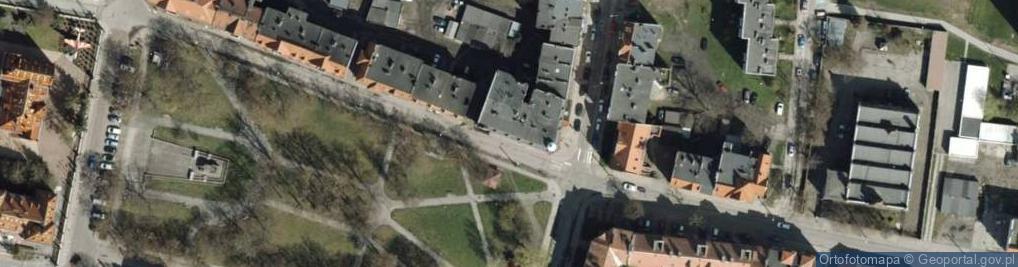 Zdjęcie satelitarne Handel Artykułami Ogólnospożywczymi Bożena Dzwolak Danuta Półgrabska