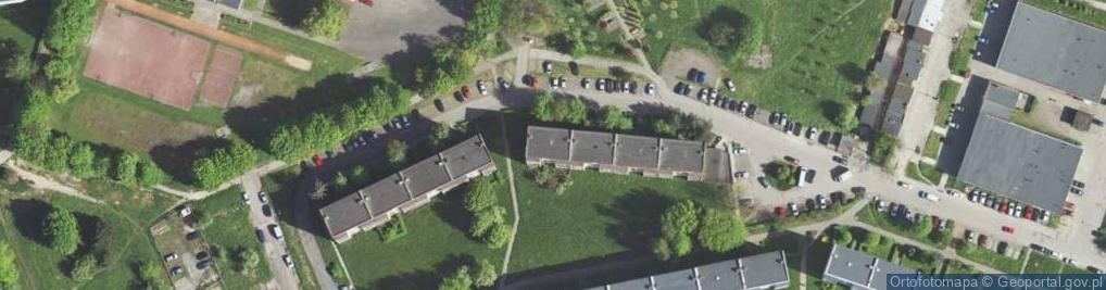 Zdjęcie satelitarne Handel Artykułami Ogólnospożywczymi