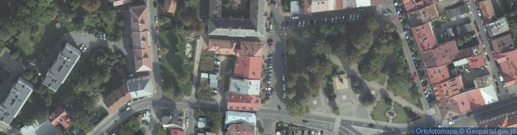 Zdjęcie satelitarne Handel Artykułami Przemysłowymi Hurtowy i