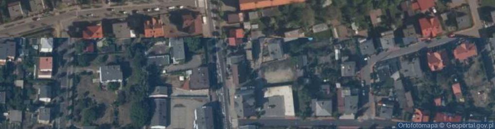 Zdjęcie satelitarne Handel Artykułami Przemysłowymi i Odzieżą Używaną