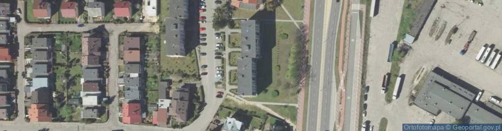 Zdjęcie satelitarne Handel Artykułami Przemysłowymi Krzysztof Dariusz Biskup