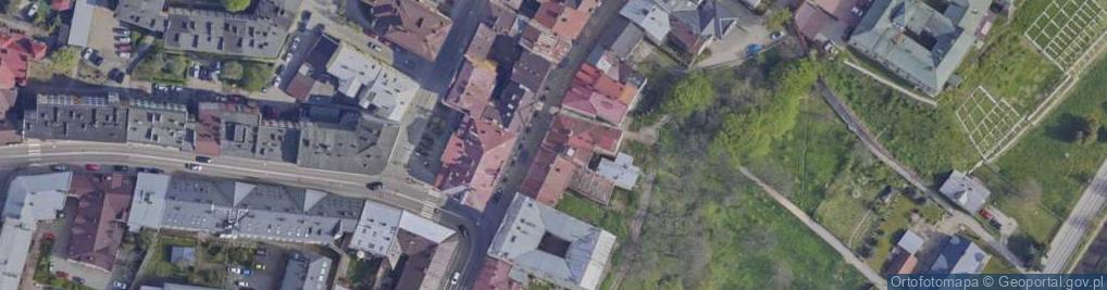 Zdjęcie satelitarne Handel Artykułami Przemysłowymi Olszanicki Marian Frączek Witold