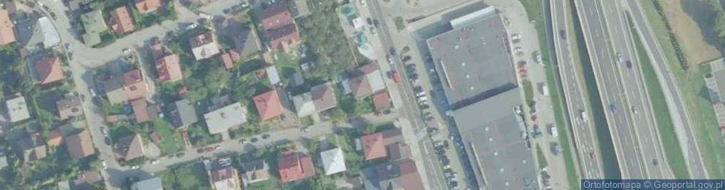 Zdjęcie satelitarne Handel Artykułami Przemysłowymi Usługi Kserograficzne