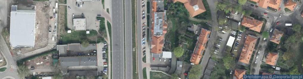 Zdjęcie satelitarne Handel Artykułami Przemysłowymi Wanda Szczerek