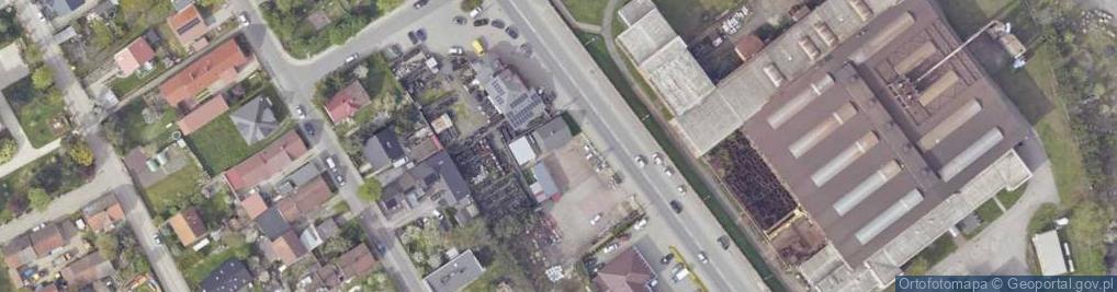 Zdjęcie satelitarne Handel Artykułami Przemysłowymi