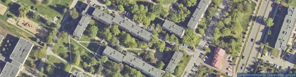 Zdjęcie satelitarne Handel Artykułami Przemysłowymi