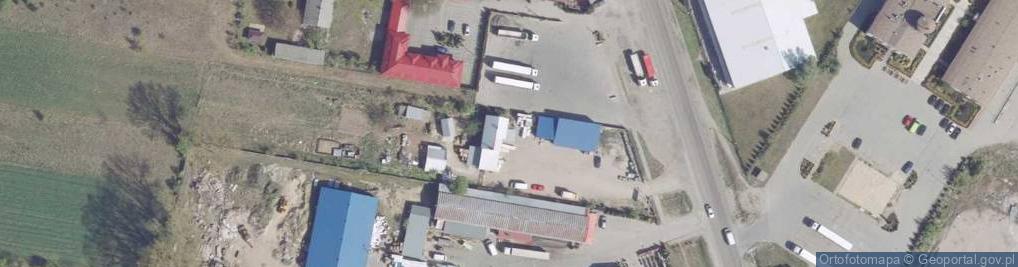Zdjęcie satelitarne Handel Artykułami Rolnymi Radeks