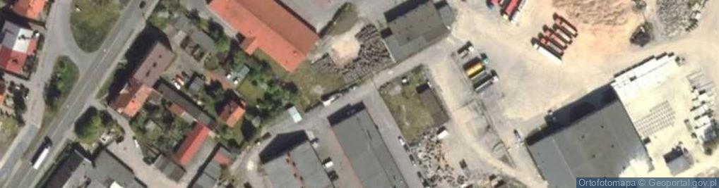 Zdjęcie satelitarne Handel Artykułami Spożywczo Przemysłowymi Hurt Detal