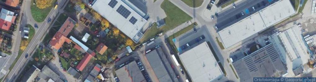 Zdjęcie satelitarne Handel Artykułami Spożywczo Przemysłowymi Hurt Detal
