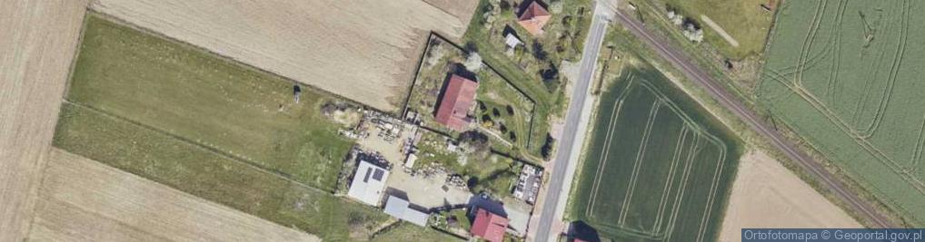 Zdjęcie satelitarne Handel Artykułami Spożywczo Przemysłowymi i Płodami Rolnymi