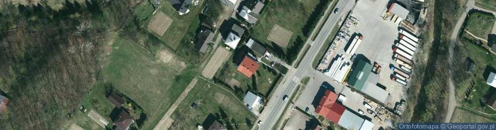 Zdjęcie satelitarne Handel Artykułami Spożywczo Przemysłowymi