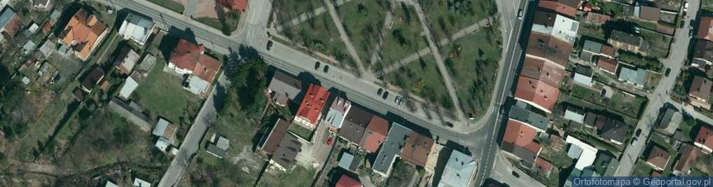 Zdjęcie satelitarne Handel Artykułami Spożywczo Przemysłowymi