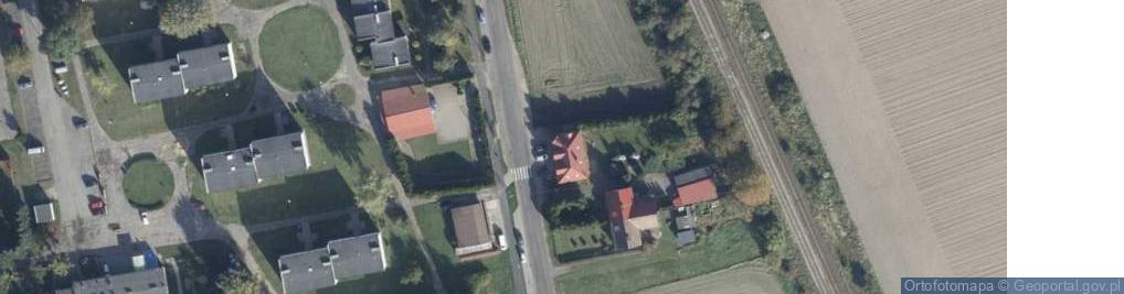 Zdjęcie satelitarne Handel Artykułami Spożywczymi i Przemysłowymi Pawłowice