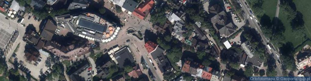 Zdjęcie satelitarne Handel Artykułami Spożywczymi Lorek Serwicka Joanna