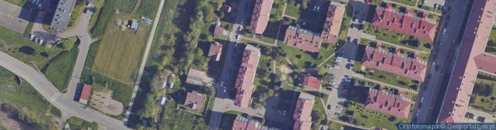 Zdjęcie satelitarne Handel Artykułów Spożywczo Przemysłowych