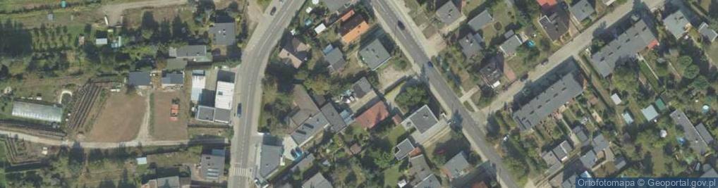 Zdjęcie satelitarne Handel Częściami Samochodowymi, Blacharstwo Pojazdowe - Ludmiła Budzińska