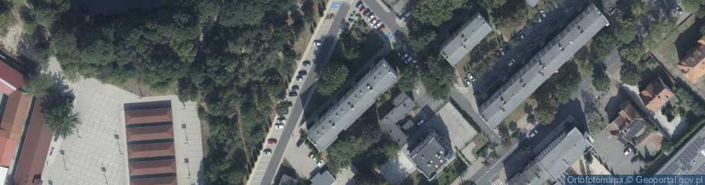 Zdjęcie satelitarne Handel Deatliczny Art Spożywczymi i Przemysłowymi