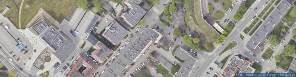 Zdjęcie satelitarne Handel Det i Hurt Artyk Spoż i Przem Import Export