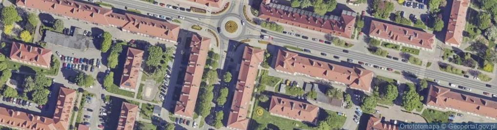 Zdjęcie satelitarne Handel Det i Hurt Branży Pasm Gal Dziew Wądrzyk Andrzej Boba Barbara