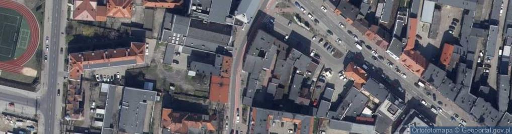 Zdjęcie satelitarne Handel Detal Art Przemysł i Spoż Odzieżą Używaną