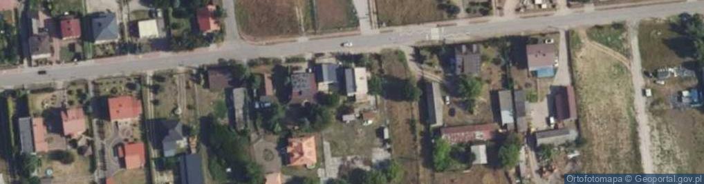 Zdjęcie satelitarne Handel Detal Art Spożyw Przem Chorzelewska H J Wiśniewski A A