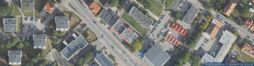 Zdjęcie satelitarne Handel Detal i Obwoźny Artyk Przemysłowymi