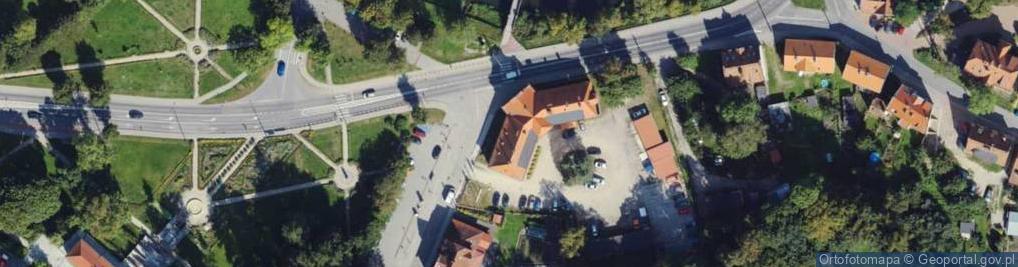 Zdjęcie satelitarne Handel Detal Stały i Obwoźny Art Spoż Przem Przyborowska Elżbieta