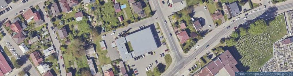 Zdjęcie satelitarne Handel Detaliczny Art Przemysłowe i Spożywcze