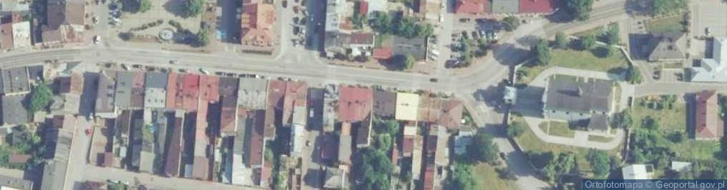 Zdjęcie satelitarne Handel Detaliczny Art Przemysłowymi Pochodzenia Kraj i Zagr