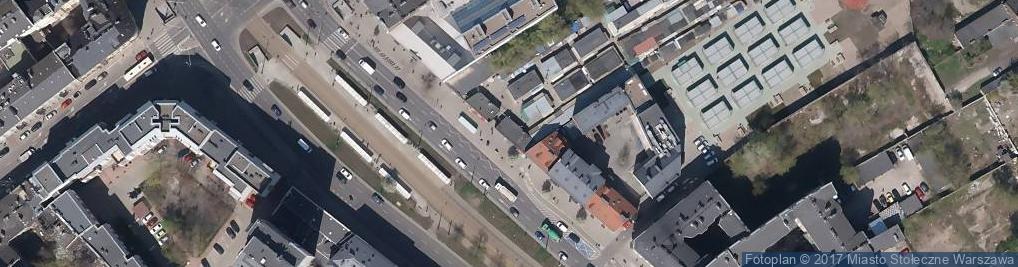 Zdjęcie satelitarne Handel Detaliczny Art Przemysłowymi