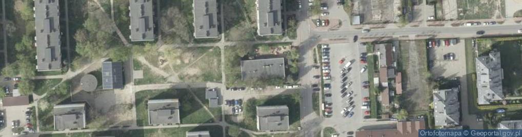 Zdjęcie satelitarne Handel Detaliczny Art Przemysłowymi
