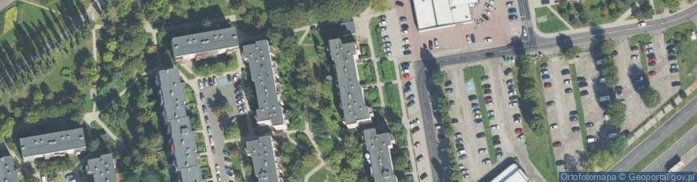 Zdjęcie satelitarne Handel Detaliczny Art Spoż i Przem Poch Kraj i Zagr