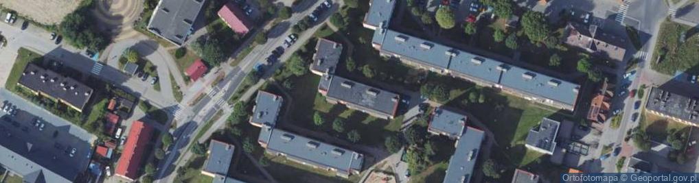 Zdjęcie satelitarne Handel Detaliczny Art Spożywczo Przemysłowe