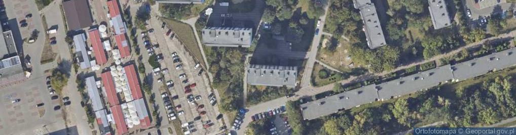 Zdjęcie satelitarne Handel Detaliczny Art Spożywczo Przemysłowymi