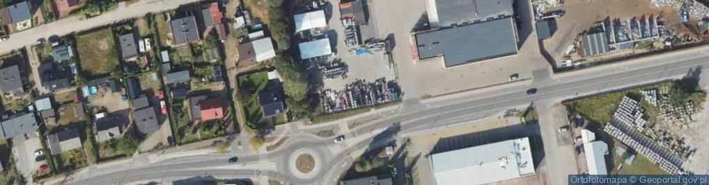 Zdjęcie satelitarne Handel Detaliczny Art Spożywczymi i Przemysłowymi