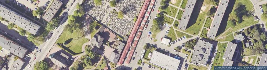 Zdjęcie satelitarne Handel Detaliczny Artkułami Spożywczymi