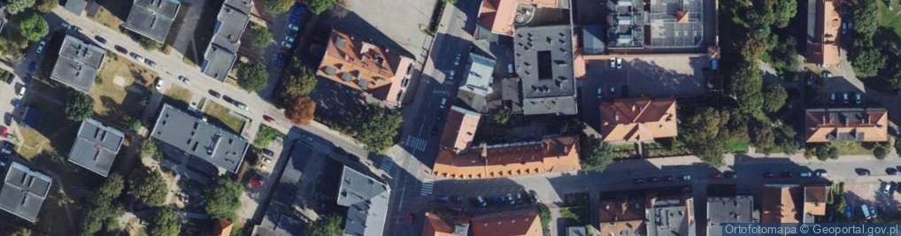 Zdjęcie satelitarne Handel Detaliczny Artykułami Ogólnospożywczymi Teresa Petrykowska Ryszard Przybytkowski