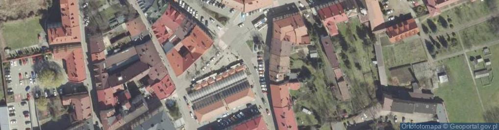 Zdjęcie satelitarne Handel Detaliczny Artykułami Przemysłowymi Fryderyka Pięciak Baran