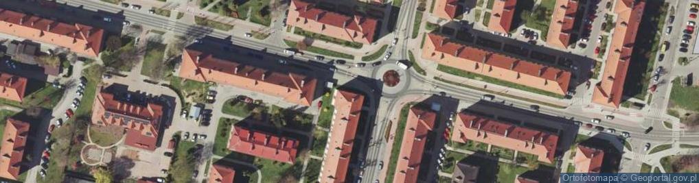 Zdjęcie satelitarne Handel Detaliczny Artykułami Spożywczo Przemysłowymi