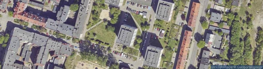 Zdjęcie satelitarne Handel Detaliczny Artykułami Spożywczymi