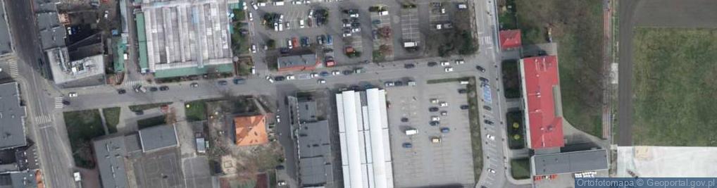Zdjęcie satelitarne Handel Detaliczny i Hurtowy Export Import Róża Jacek
