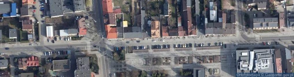Zdjęcie satelitarne Handel Detaliczny Kupno Sprzedaż Artyk Branży Przemysłowej Pytel Sł