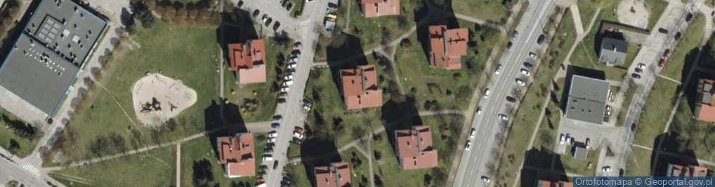 Zdjęcie satelitarne Handel Detaliczny Odzieżą Używaną