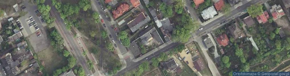 Zdjęcie satelitarne Handel Detaliczny Sprzedaż Prasy Art Przemysłowych K Cichocka z Cichocki