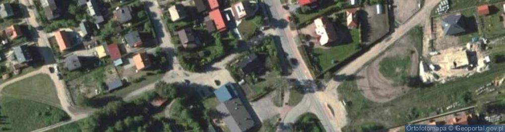 Zdjęcie satelitarne Handel Detaliczny Żywnością Gołębiewska Danuta
