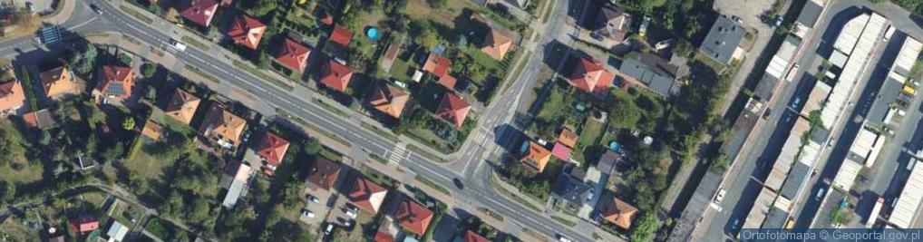 Zdjęcie satelitarne Handel Detaliczny