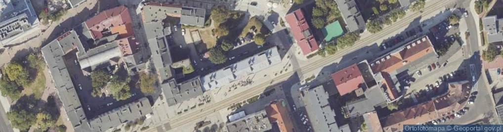 Zdjęcie satelitarne Handel Detaliczny