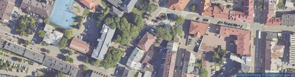 Zdjęcie satelitarne Handel Detaliczny